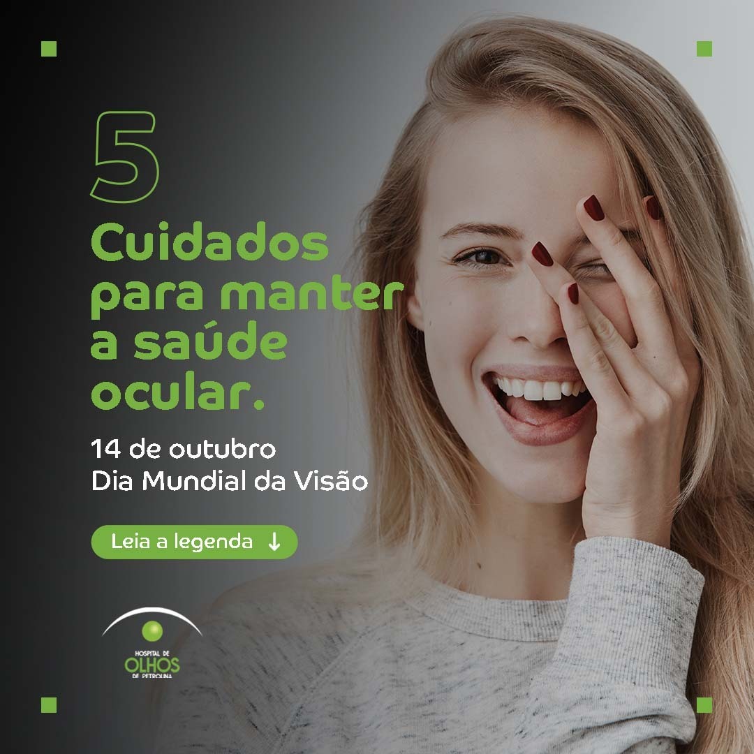 5 cuidados para manter a saúde ocular